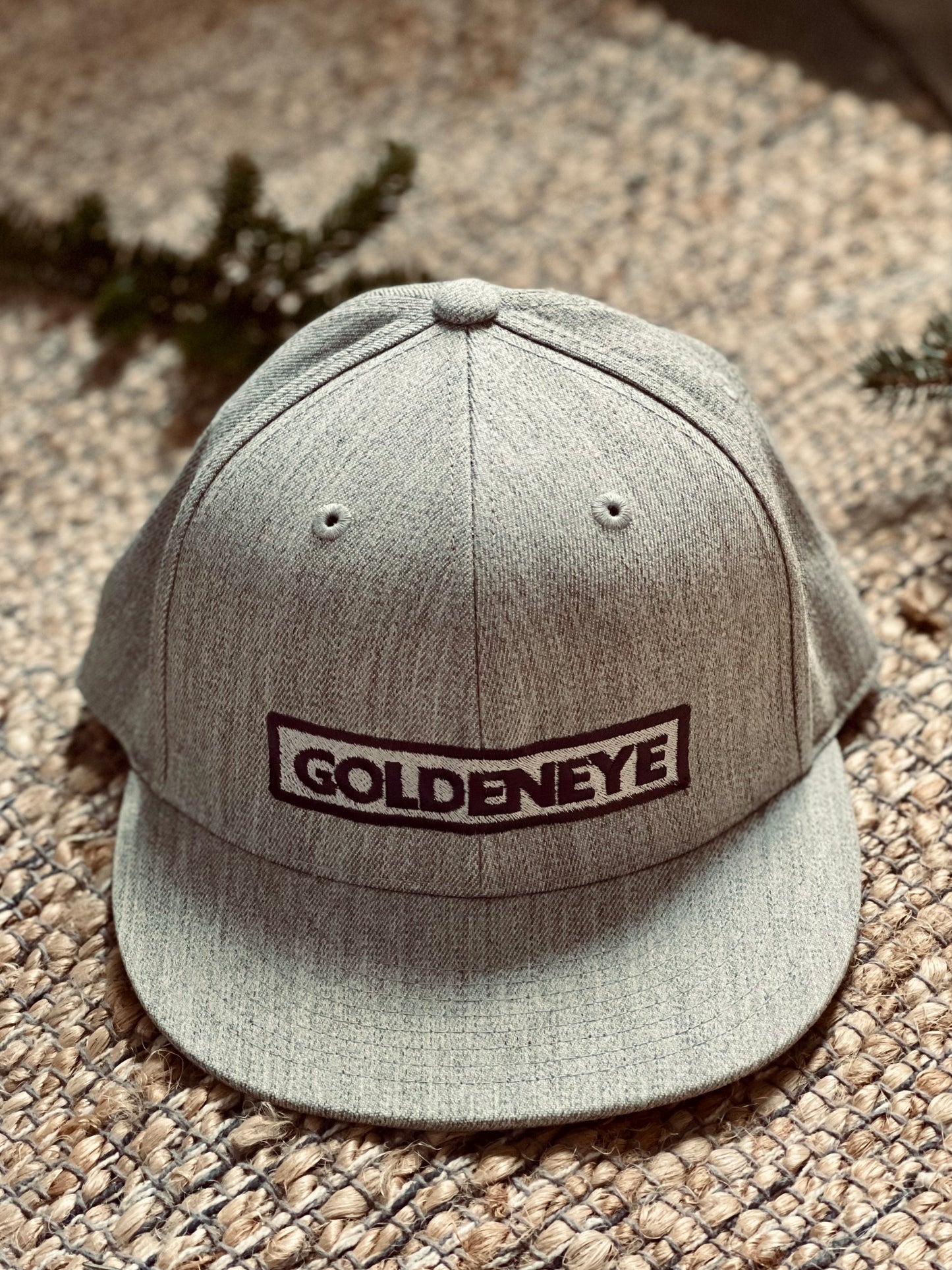Feather Gray Flat Bill Cap