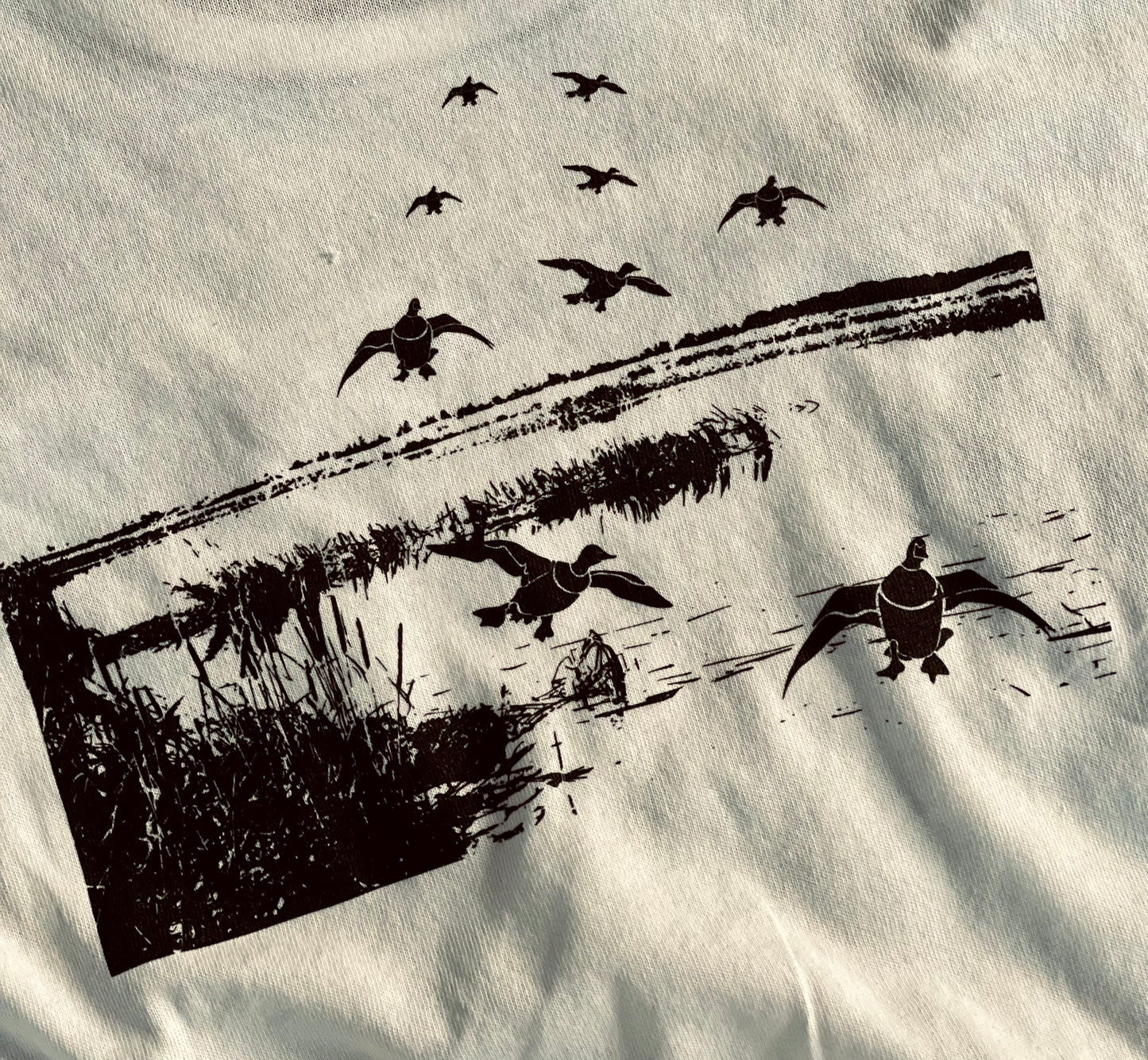 The Marsh at Dawn Lightweight Layering Long Sleeve Tee