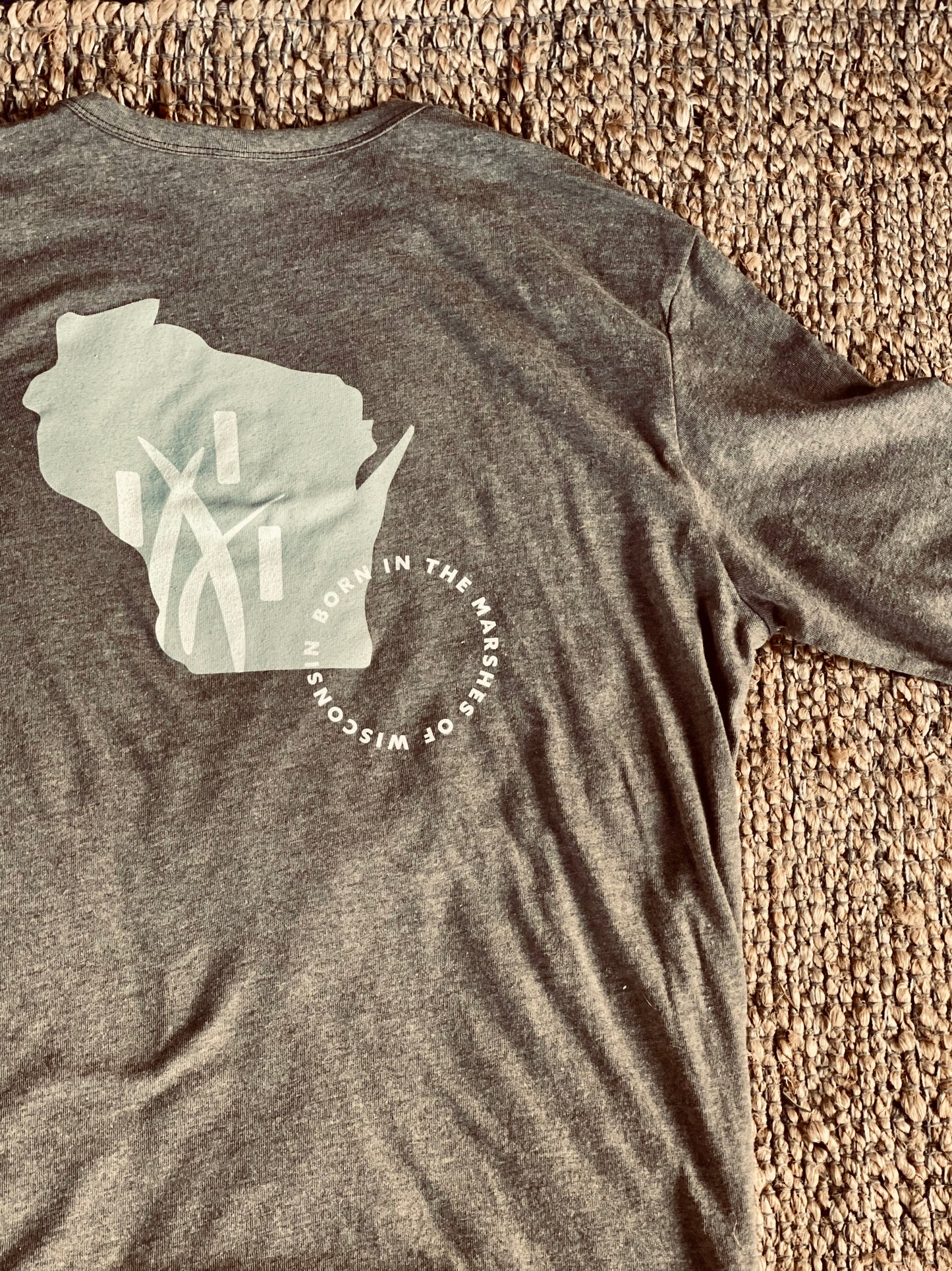 Born in the Marshes of Wisconsin Long sleeve Tee